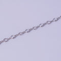 Silver Bezel Set Diamond Bracelet