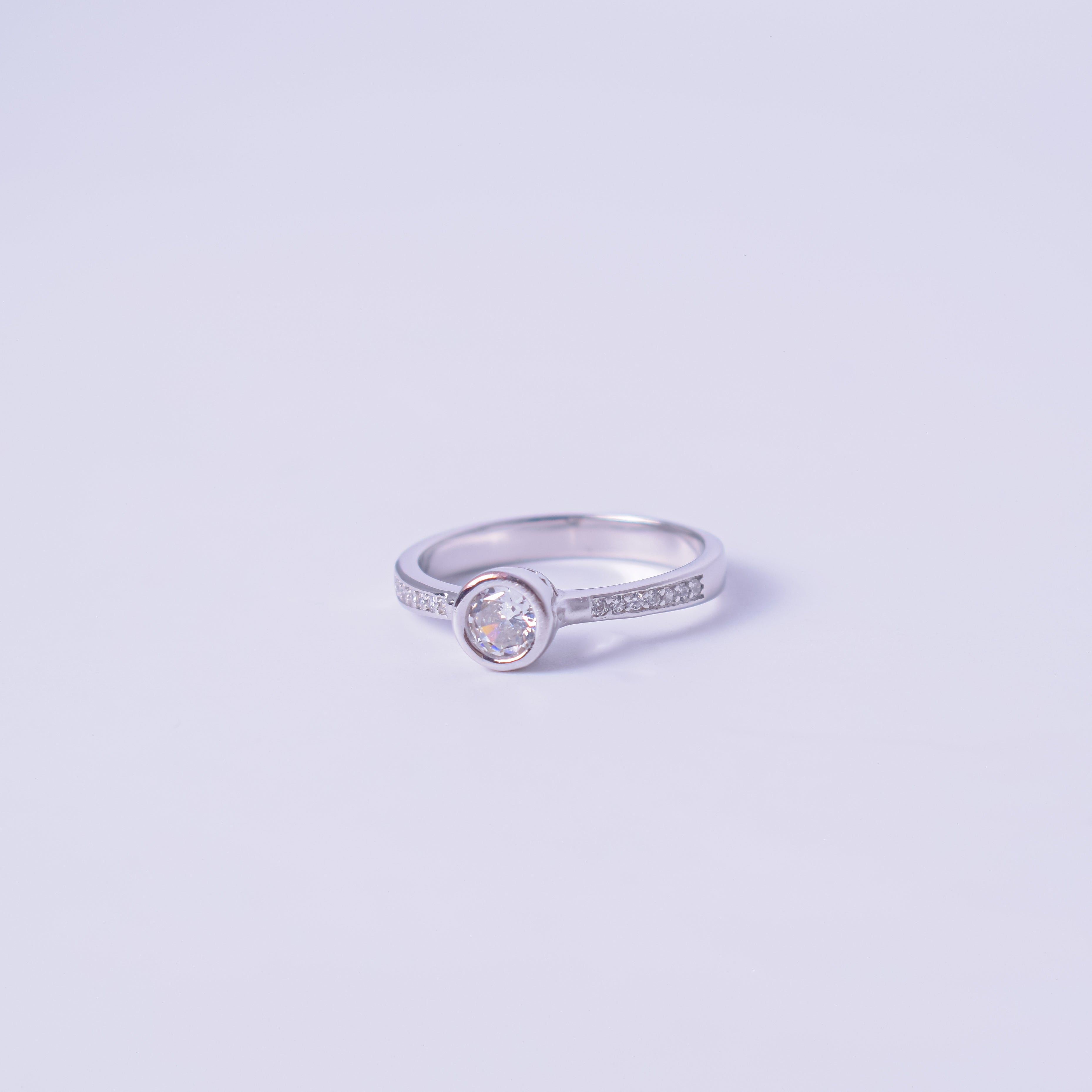 Silver Still I Shine Ring - Sover jewellery