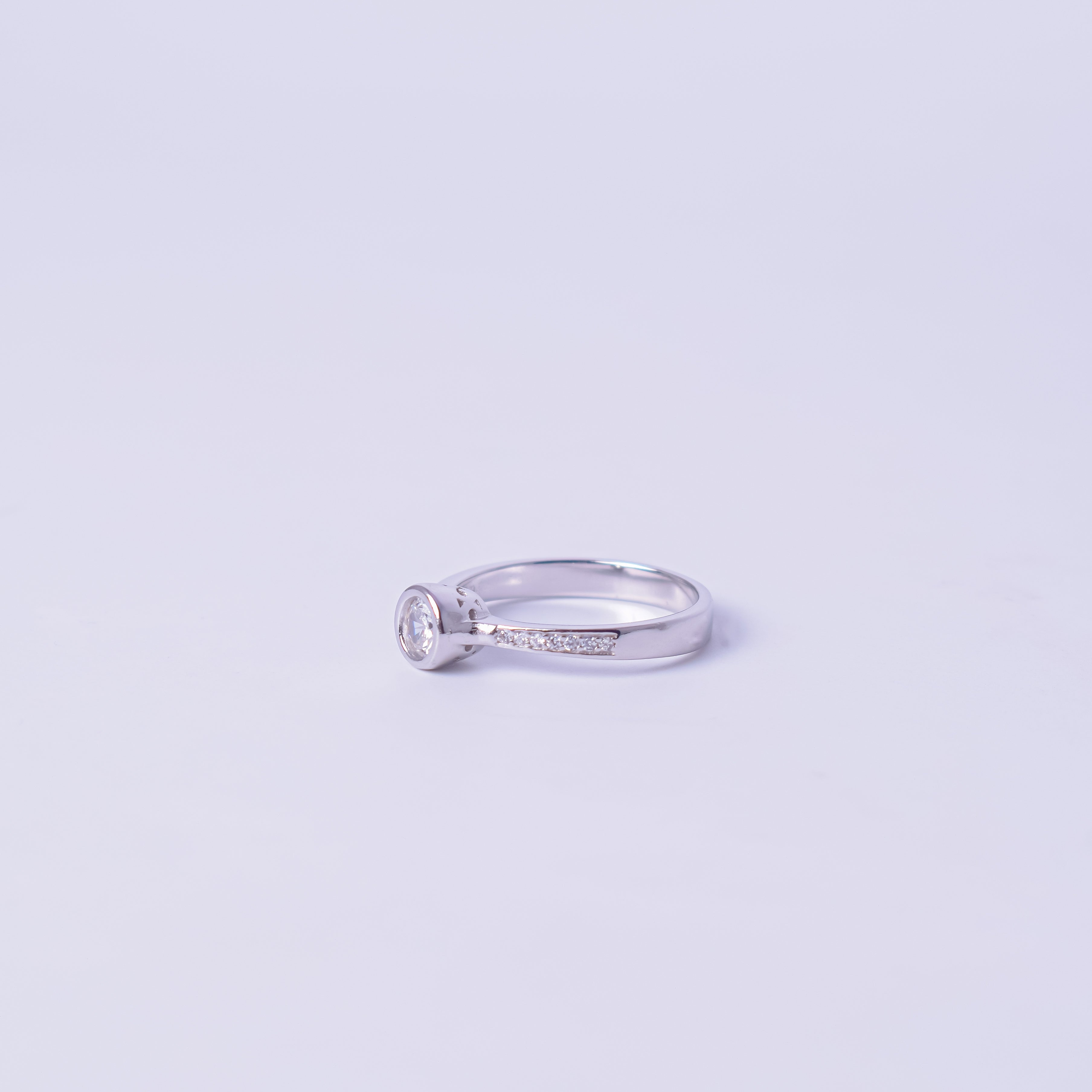 Silver Still I Shine Ring - Sover jewellery