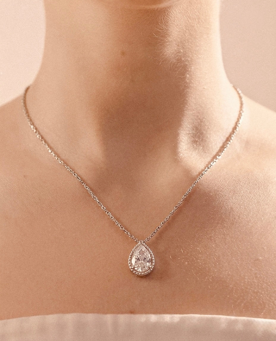 Silver Morning Dew Necklace My Store