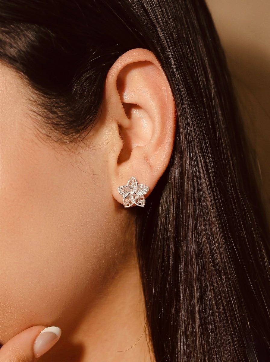Silver Petal Aura Sover jewellery